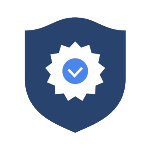 badge with checkmark